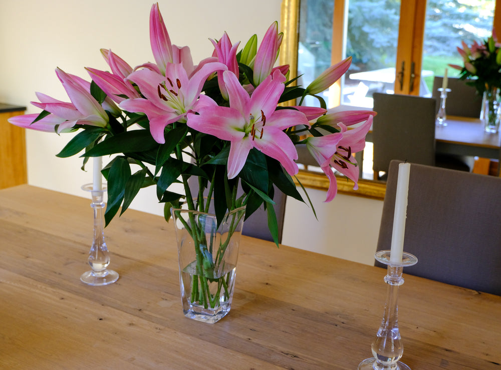 
                  
                    Load image into Gallery viewer, Pink Oriental Lilies
                  
                